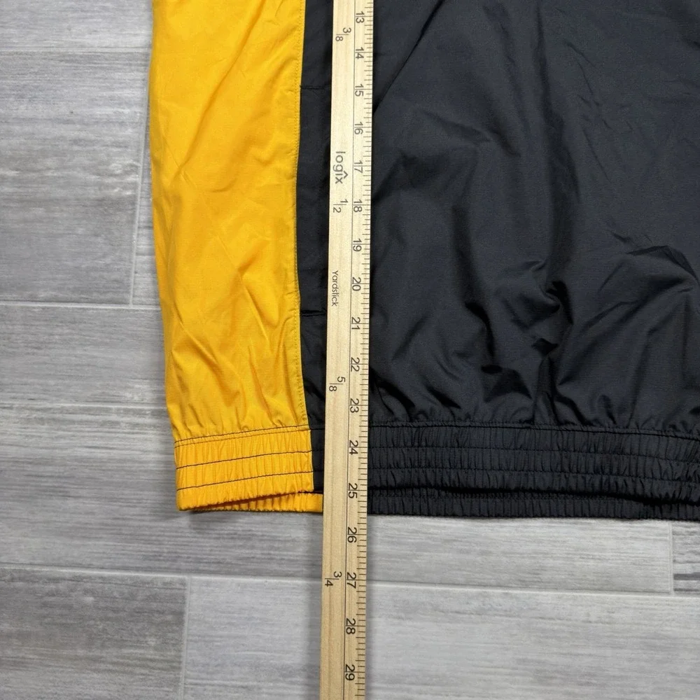 NHL Pittsburg Penguins Windbreaker Youth Large 14/16 Black/Gold‎ Lightweight New